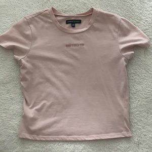 Kendall & Kylie cropped tee (have a nice day)